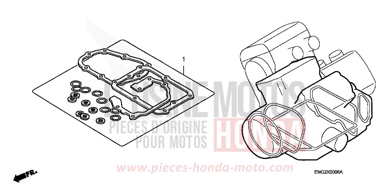 TROUSSE DE JOINT B de Pan-European ABS MIDDY BLUE METTALIC (B162) 1999